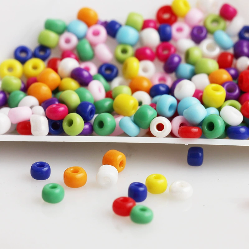 Handmade Glass Seed Beads, 2 mm, 50 g Pack — Mixed Colors for Jewelry & Embroidery