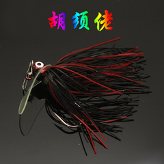 Hairy Hermit Lure 14g 19g Hairy Hermit with Waterproof Plate Jig Lead Head Hook Lure Musda Fish Hook