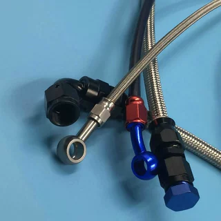 厂家定制改装刹车油管 铁氟龙油管钢喉前后碟刹摩托车刹车管配件