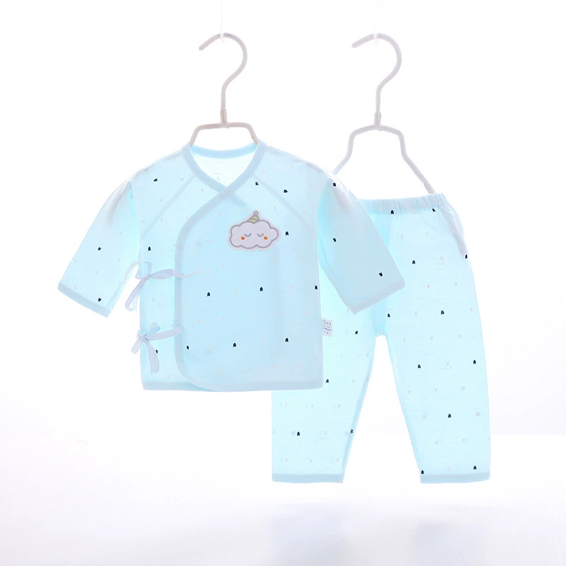 Летняя тонкая детская нижнее белье, одежда для новорожденных 0-3 месяцев, одежда из чистого хлопка с кондиционером, нижнее белье, костюм без костей 6