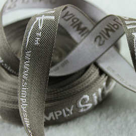 1.5CM电脑提花织带涤纶英文字母带箱包手提带包装带服装服饰辅料