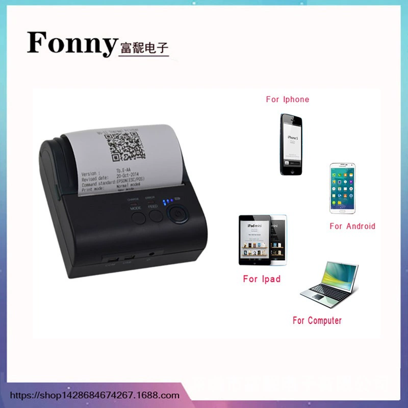 Apple, handheld printer, 80mm, bluetooth, Android
