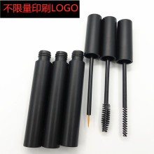 12CM细刷头睫毛膏空瓶 整体磨砂黑假睫毛胶水增长液染眉膏空管4ml