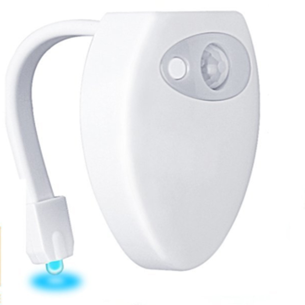 Carga nueva lámpara de sensor de inodoro que cuelga la lámpara del sensor del cuerpo humano