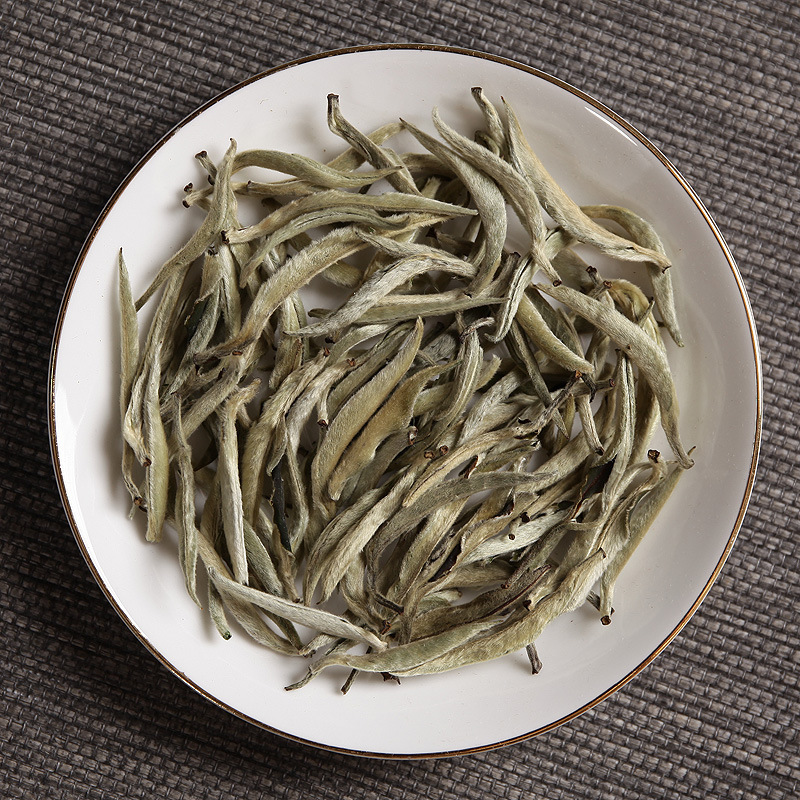 批发云南白茶 2025年白毫银针单芽 月光白单芽（中芽）散茶
