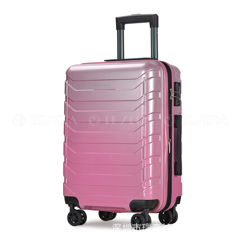 Gradient Color Luggage Suitcase, Manufacturer's Export Trolley Suitcase, 20/24/ 28inch Pc Suitcase, Universal Travel Suitcase