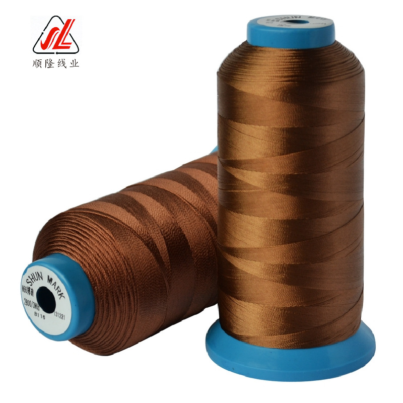 슌롱실 공장 직판 폴리에스터 실 고강력 재봉실 실크라이트 실 250D/2