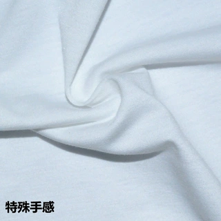 特殊手感舒适仿棉奥戴尔涤纶布料针织四面弹170克薄款透气T恤童装