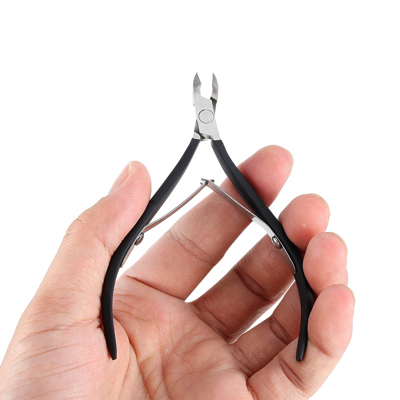 Exfoliating professional nail scissors stainless steel for manicure