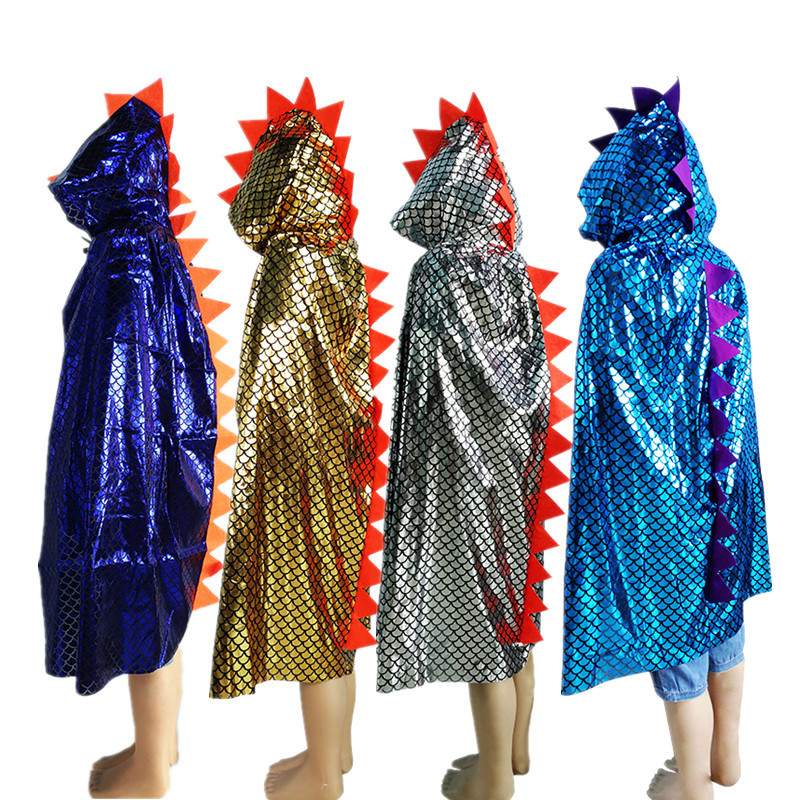 Halloween Dinosaur Cape Children's Party Costume Performance Animal Costume Festival Party Supplies Cape Cloak