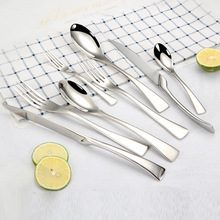 定制西式餐厅餐具卡雅202不锈钢刀叉勺套装 酒店牛排刀可LOGO制订