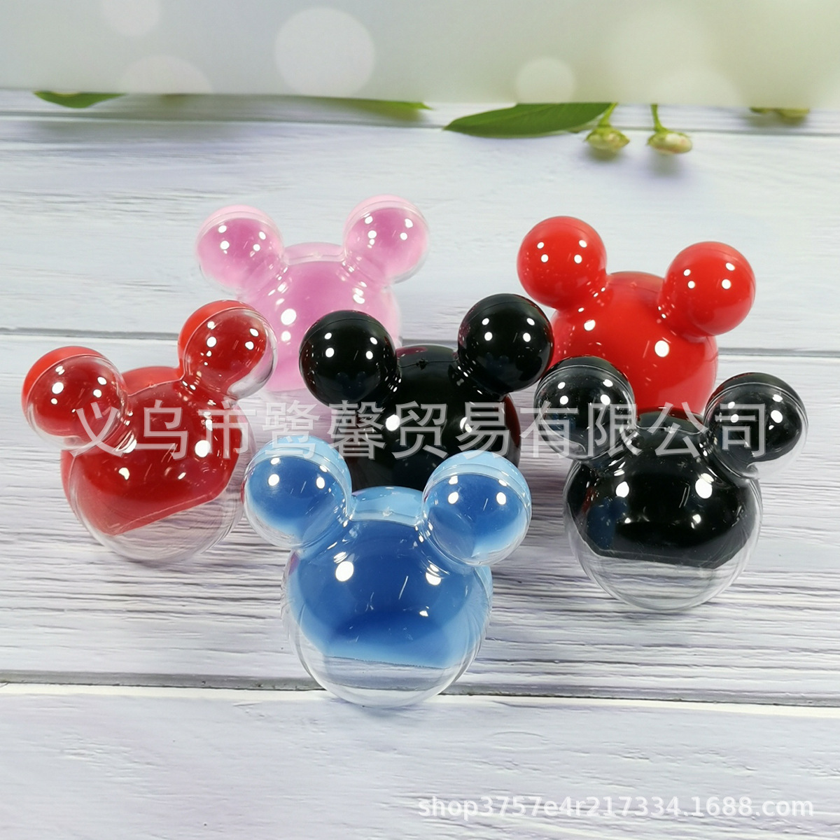 Comercio exterior e-commerce suministro transfronterizo cumpleaños de los niños lindo Mickey forma creativa caja de dulces Yiwu fábrica directa al por mayor