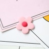 Matte resin flower-shaped with accessories, children's hair accessory, socks, handmade