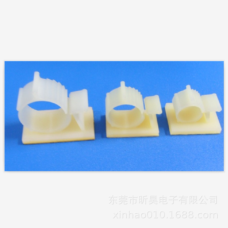 供应可调式配线固定座  电线固定座   背胶式固定座 CAWC-1