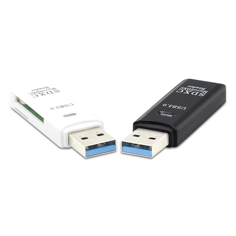 USB3.0 высокоскоростной карт-ридер SD TF двухв одном компьютерный считыватель, USB3.0 быстрый и эффективный