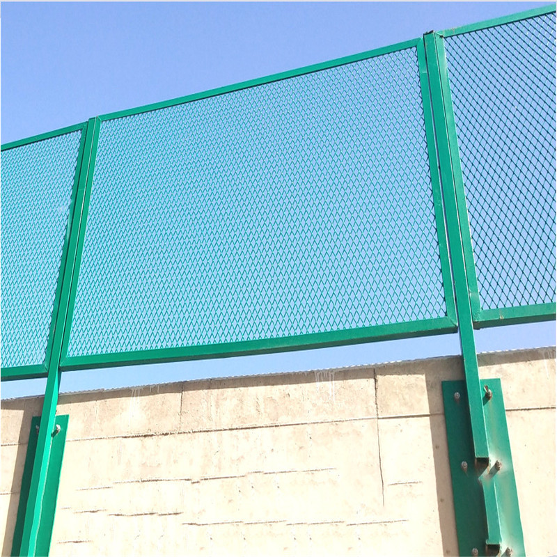 异形角钢防落网 镀塑防抛网 高速桥护栏 金属焊接网 工厂自营