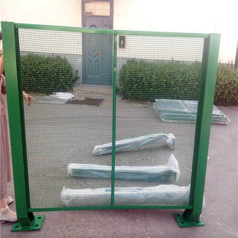 【轧花防抛网】5*5mm孔防落网 桥梁围栏 灰白色框网【工厂自营】