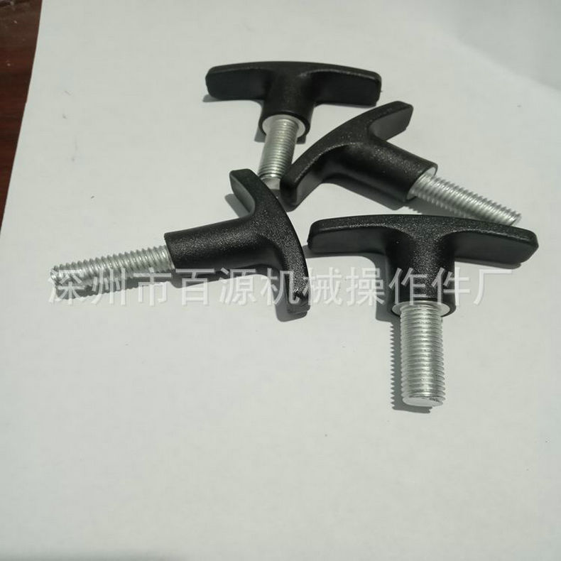 现货胶木手拧旋钮 机床环保旋钮 金属拉丝旋钮 一字旋钮