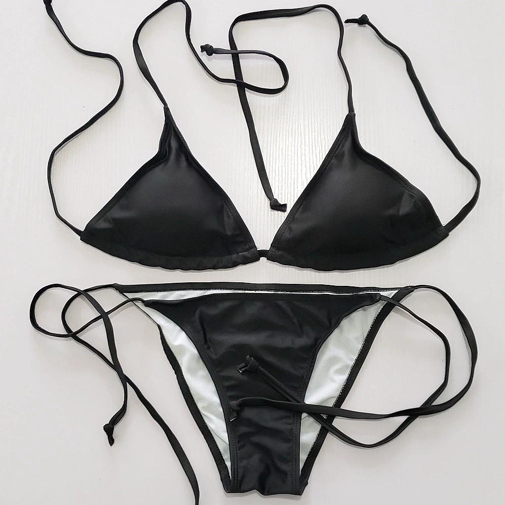 Классический купальник two-piece из нейлона, европейский стиль, плюс размеры, 9 цветов