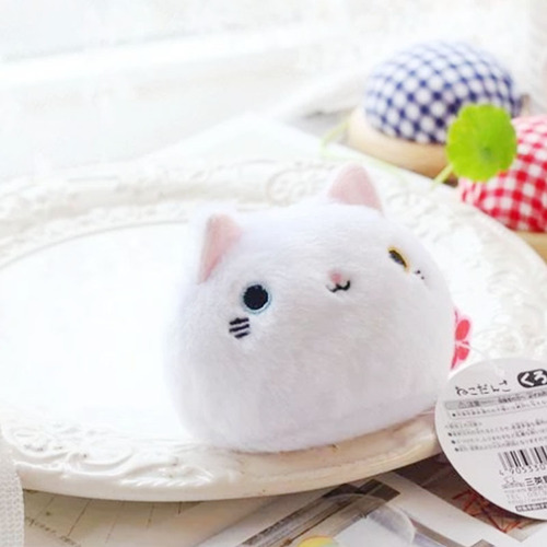 Cartoon kitten plush toy, cute gift, romantic plush toy, soft and fluffy, children's squeeze toy