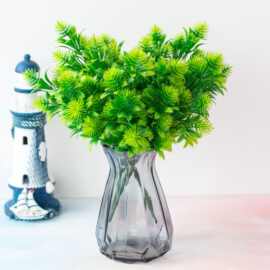仿真植物墙配材仿真植物 7叉水草美人松 花蕨类植家居装饰摆件