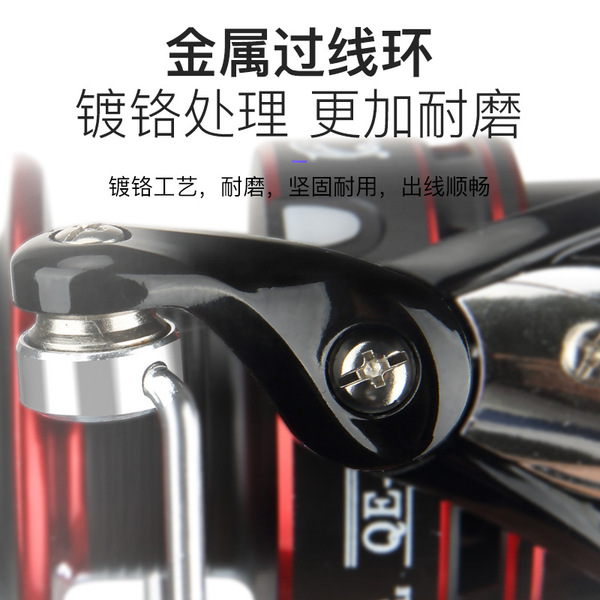 All -metal fishing wheels