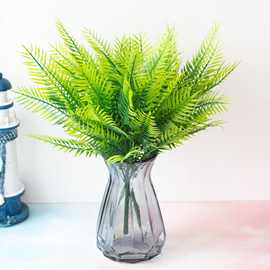 植物墙配材仿真植物 5叉水草排草波斯 花蕨类植