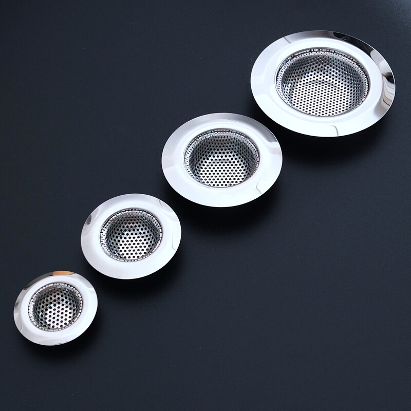 Spot kitchen stainless steel sink filter bathroom bathtub drain hair filter floor drain wholesale Spot kitchen stainless steel sink filter bathroom bathtub drain hair filter floor drain wholesale