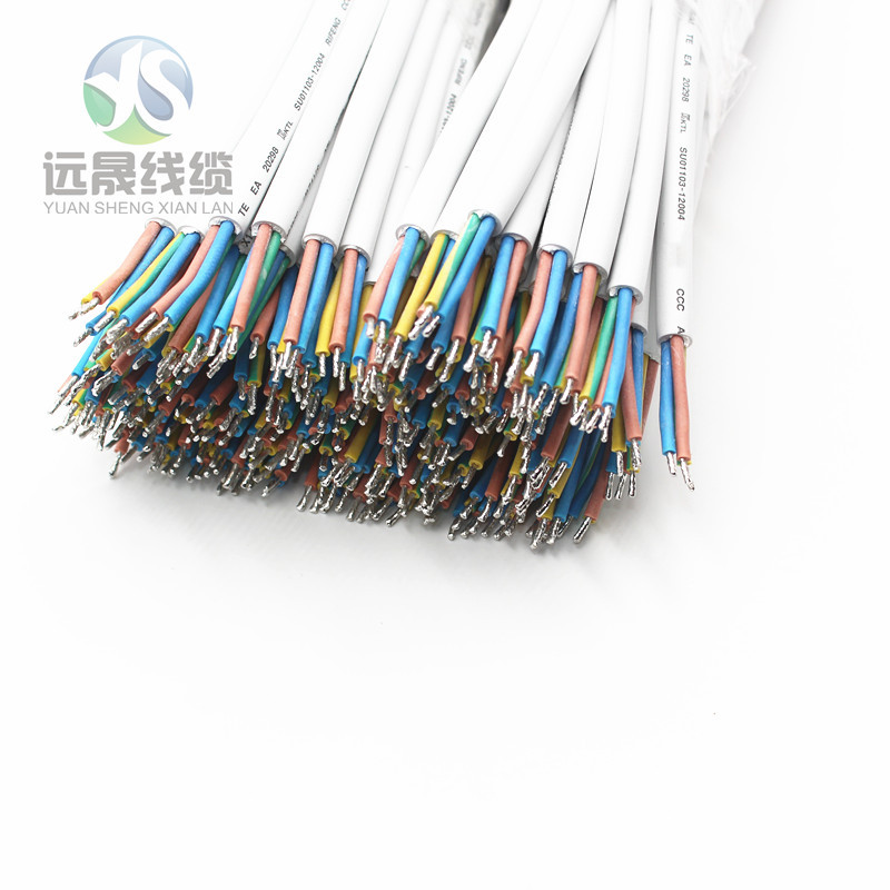 现货橡胶端子线H05RN-F3芯橡胶线电源驱动线材成品