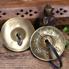 Cross-border supply Nepalese Dingxia copper bell percussion instrument chime bell copper pull yoga meditation bell bell jingle