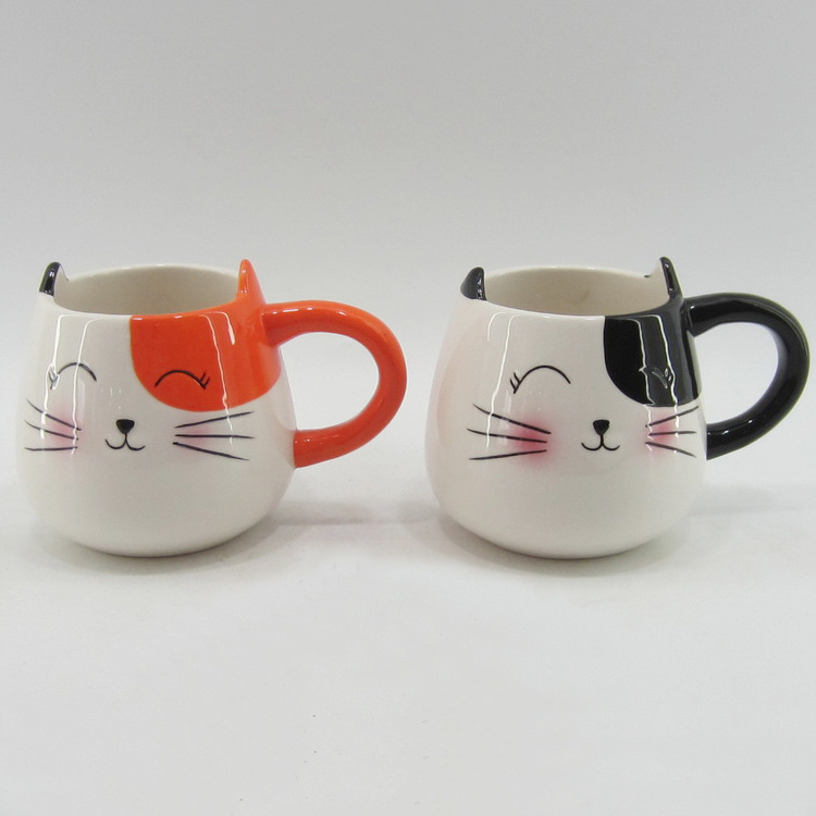 Tazas de cerámica de animales pintadas a mano tazas de oso rosa tazas de Amazon tazas de oso tazas de cerámica
