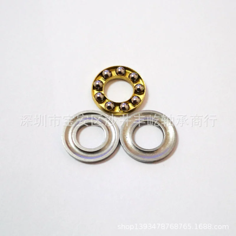 Шариковый подшипник тяги с микрошариком F6-12M Внутренний Диаметр 6*12*4,5 мм, внешний диаметр 12 толщиной 4,3 мм