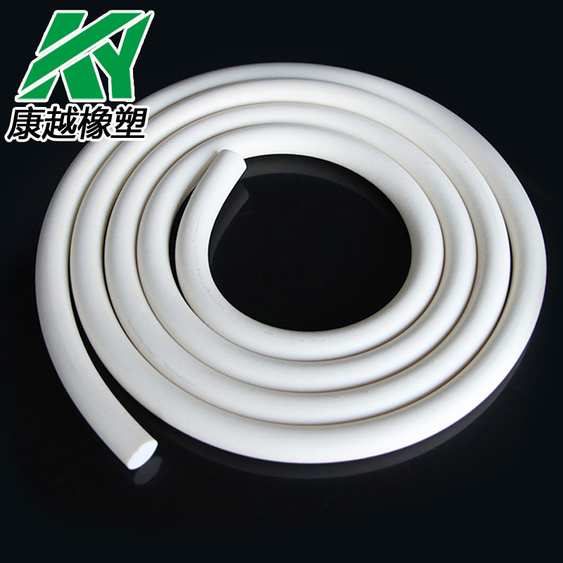 耐高温硅胶发泡圆条φ23456810mm箱盖渔具灯具防水发泡圆条硅胶绳