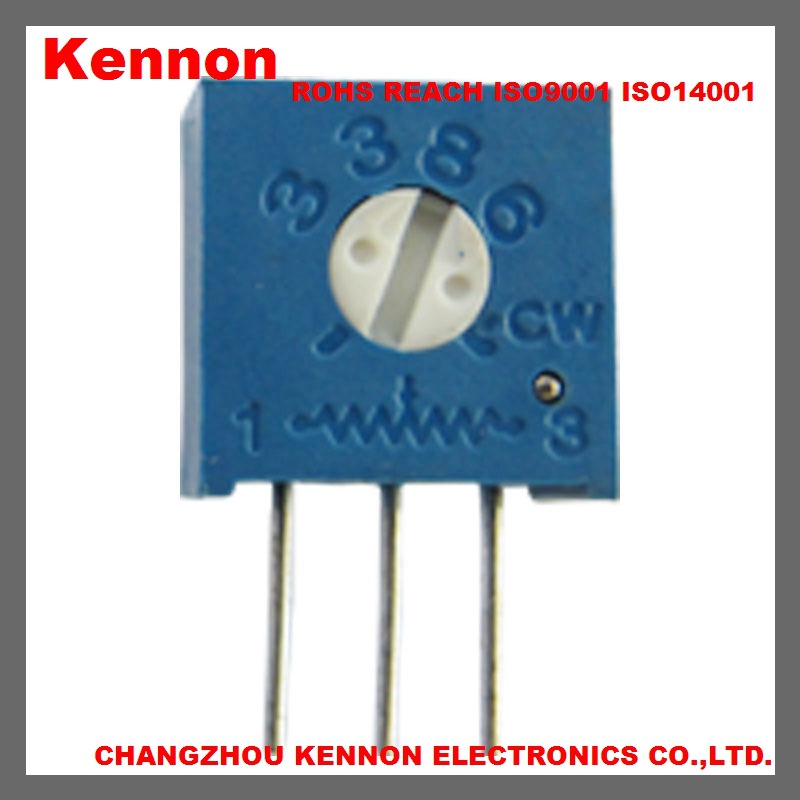 B10K B100K 电位器3386 精密可调电位器