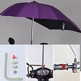 Vinilo nuevo coche eléctrico paraguas sombrilla toldo anti-DDoS anti-UV plegable cobertizo al por mayor