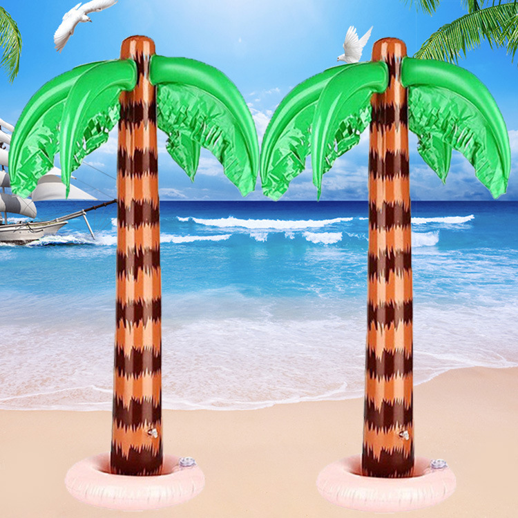 Spot inflatable coconut tree European and American party props…