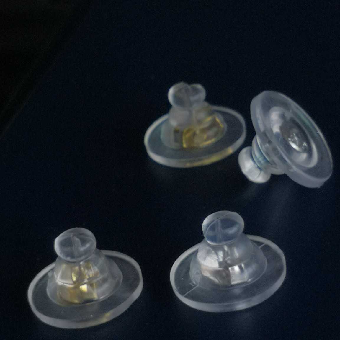 High quality earrings from soft rubber