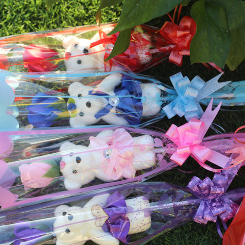 Soap for St. Valentine's Day contains rose