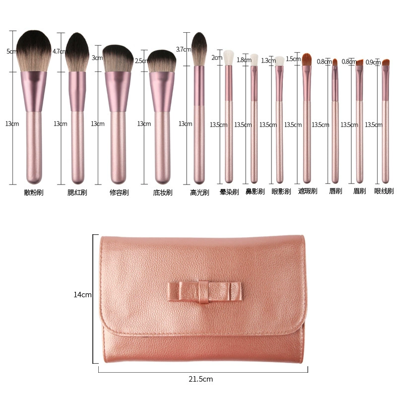 Мягкая щетка для контуринга, новая коллекция, 12 шт