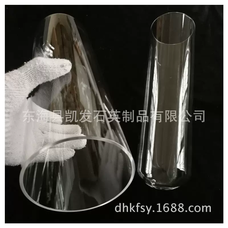 工厂定制 透明石英管耐高温石英玻璃管石英舟实验支持定做