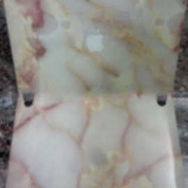 适用苹果MacBook笔记本外壳膜13寸AIR PRO苹果大理石免裁减贴纸