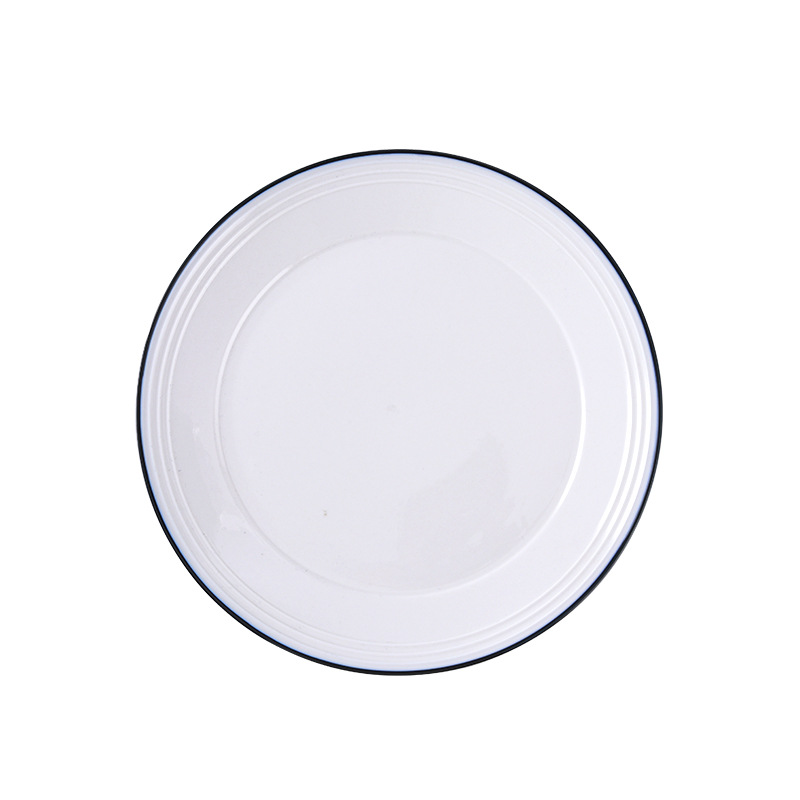 Cerámica de despeje set de platos y platos de cocina pequeña cocina grande cocina