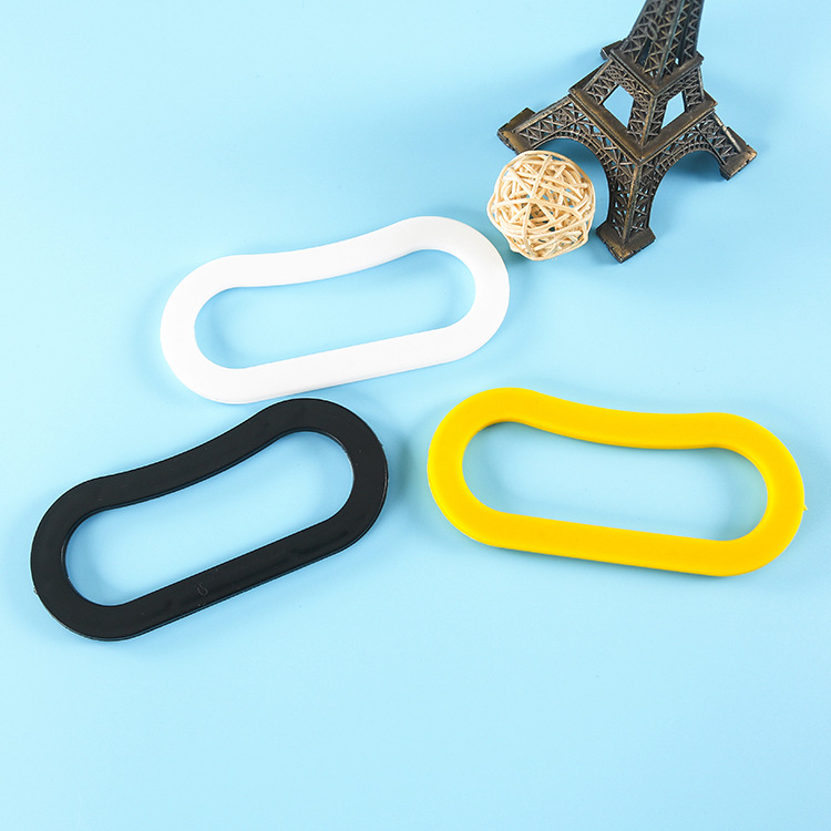 厂家批发包装袋提手扣 塑料袋拎手 米袋提扣 塑料扣环 10x4.5cm