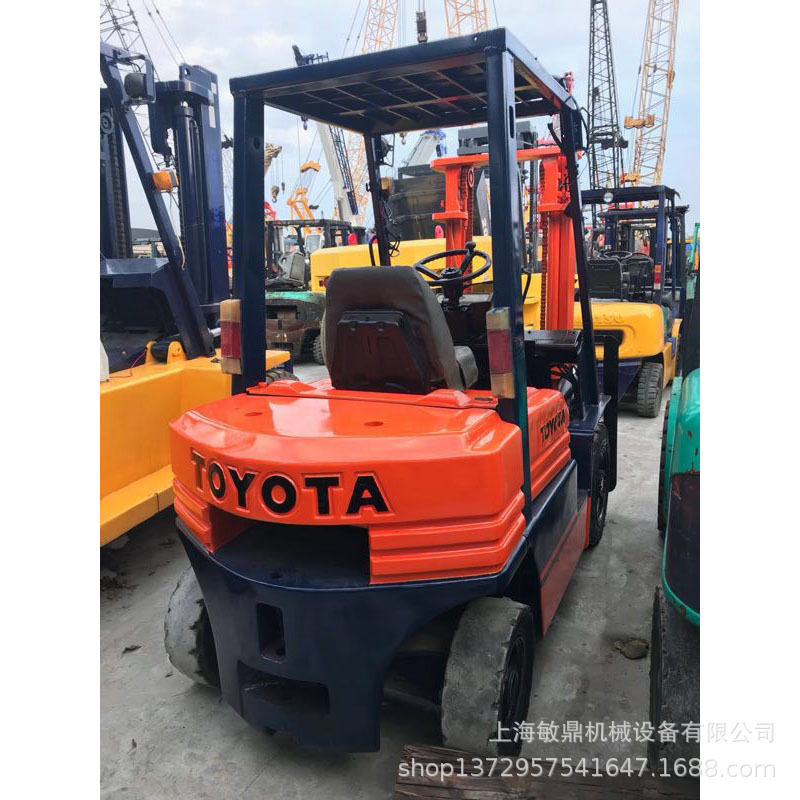 上海出售9成新二手丰田2吨 3吨 5吨3米 叉车 燃气 电动 燃油叉车