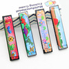Cartoon wooden harmonica, double row smart toy for kindergarten, musical instruments, wholesale