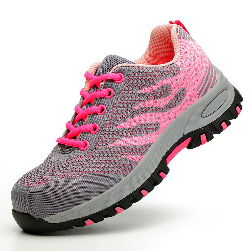 Labor Protection Shoes for Women in Summer, Lightweight and Breathable Steel Toe-Toe Protective Shoes, Non-Slip, Anti-Smash, Anti-Puncture, Casual Safety Work Shoes Labor Protection Shoes for Women in Summer, Lightweight and Breathable Steel Toe-Toe Protective Shoes, Non-Slip, Anti-Smash, Anti-Puncture, Casual Safety Work Shoes