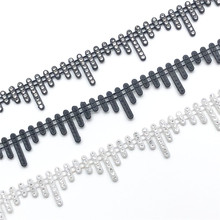 流苏长短水钻塑料线钻连线排钻服饰鞋帽装饰辅料diy饰品配件