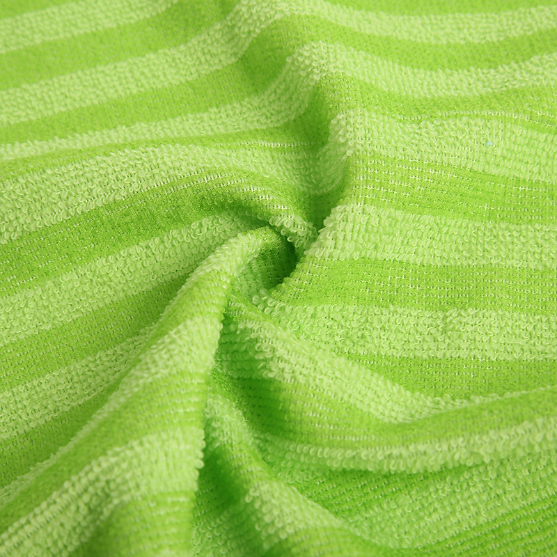 El lugar se puede enviar en nombre de la fábrica para suministrar directamente tiras anchas 5 tiras de tela de fibra de poliéster con sello de cintura, paño de cocina, que absorbe agua y es fácil de limpiar