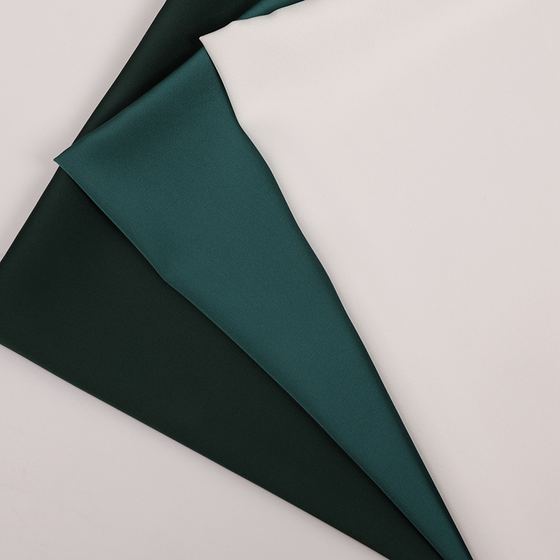 现货供应 氨纶弹力绸缎 丝绸连衣裙布料 春夏睡衣吊带面料