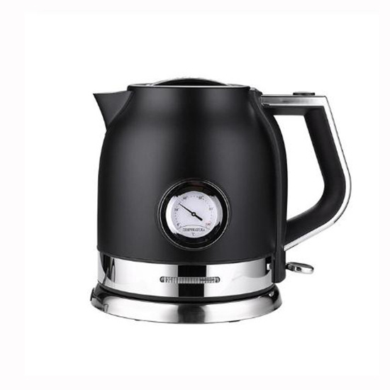304 de acero inoxidable pequeño electrodoméstico Hervidor eléctrico de acero inoxidable hervidor de agua con termómetro anti-scald cafetera olla de aislamiento